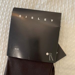 SISLEY BROWN TIGHTS, LARGE